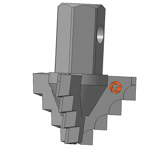 Долото шнековое лопастное Д3ЛП-65.25.Ш19 фото