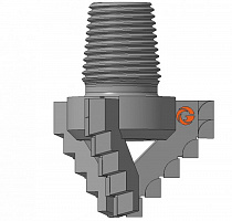 Долото шнековое лопастное Д3ЛК-165.З-50 фото