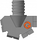 Долото шнековое лопастное ДПО-76.36.Сп.19