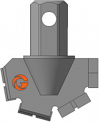 Долото шнековое лопастное ДПО-198.89.Ш55 фото